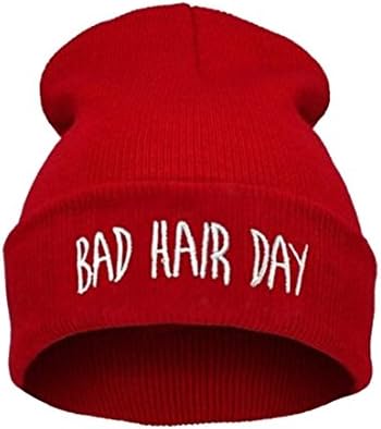 חורף יוניסקס מצחיק רע שיער יום היפ פופ כפת כובע נשים גברים סקי