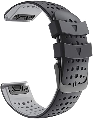 שחרור מהיר של Schik EasyFit Silicone Watch Bandstrap Strap עבור Garmin Fenix ​​7x 7 6x Pro 5 5x Plus 935 צמיד שעון חכם 22/26 ממ