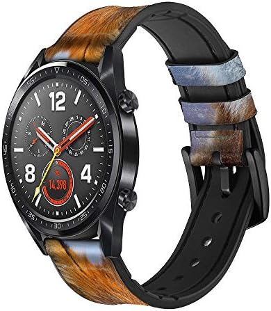 רצועת רצועת שעון חכם של CA0050 Fox Fox לשעון השעון Smartwatch גודל השעון החכם