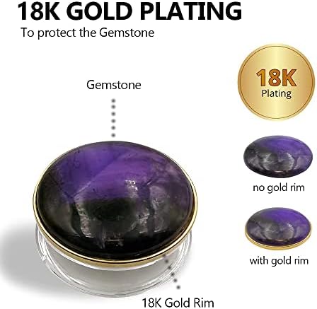 GRIPONG 18K לוח זלזול זהב אותנטי אבן חן טבעית רב פונקציונלית וקומפילית וניתנת להנתק טלפונים ניידים אחיזה צורת קבורוכון