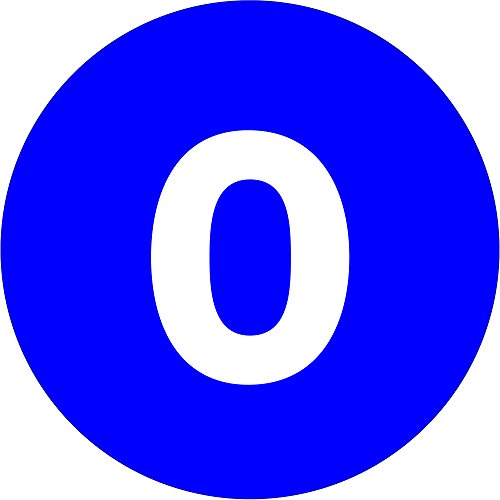 שותפים מותג 1339 קלטת היגיון מספר תוויות, 0, 3 מעגל, כחול כהה