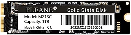 FLEANE MZ13C 1TB 1024GB PCIE NVME SSD תואם לשנים 2013-2017 MacBook Air, 2013-2015 MacBook Pro, 2013-2017 IMAC A1418 A1419, 2014 MAC MINI A13477