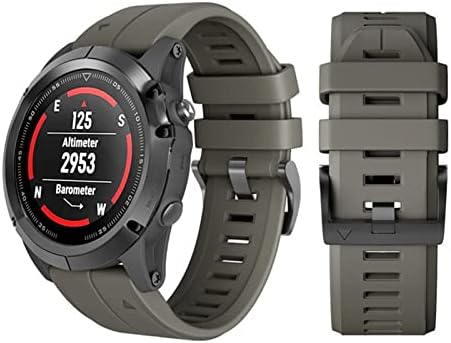 Ganyuu 20 22 26 ממ מהיר רצועת שעון מהירה עבור Garmin Fenix ​​5 5 Plus 6 6x Pro 3HR D2 MK1 935 Smart Watch Silicone Easyfit להקת כף היד