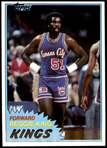 1981 Topps 95 MW Reggie King Kansas City Kings Kings NM Kings Alabama