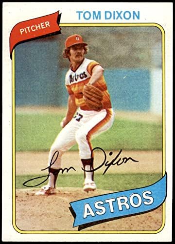 1980 Topps 513 טום דיקסון יוסטון אסטרוס אקס/MT Astros