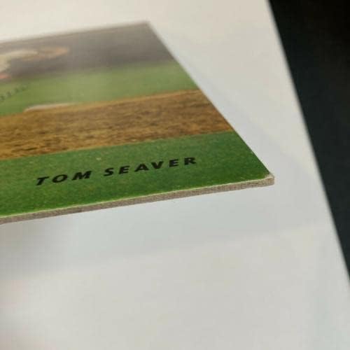 נדיר טום סיבר חתם על ספורט משנת 1960 מאויר מאויר 11x14 פוסטר גדול צילום JSA - תמונות MLB עם חתימה