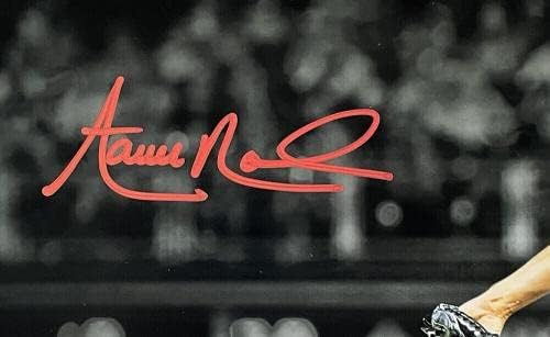אהרון נולה חתמה על פילדלפיה פיליס 11x14 פנאטיק תמונות זרקור - תמונות MLB עם חתימה