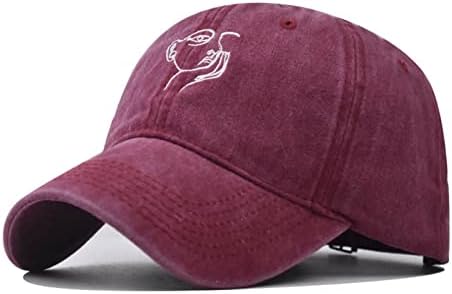 בייסבול כובעי גברים נשים בציר מתכוונן דיג כובע למבוגרים יוניסקס לנשימה מוצק צבע היפ הופ אבא כובע