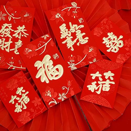 קבילוק חתונה מעטפות 20 יחידות סיני חדש שנה כסף מעטפות חתונה אדום מעטפות הונג באו פו מזל הונג באו מנות מטבע תיק סיני חתונה ספקי צד סיני אדום מעטפה