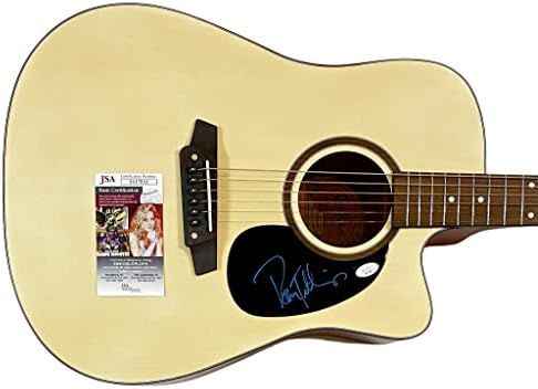 פאם טיליס חתימת יד חתם דרדנאוט אקוסטית חשמלי גיטרה קאנטרי מוסיקה אותנטי אס. אס. אס 17031
