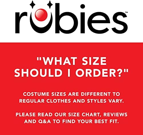 תחפושת של רובי תלבושת טוטו ורודה, רב-צבעוני, בינוני-גדול