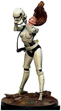 גודמואל 1/24 75 ממ מדע בדיוני כוכב אישה לוחם שרף דגם ערכת / אינו מורכב ולא צבוע חייל למות ליהוק ערכת