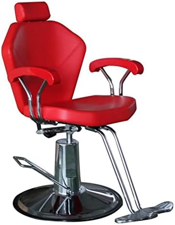 סלונסני סטיילינג אדום כסאות ספר כסאות כורסה כיסא משאבה הידראולית כסאות שמפו