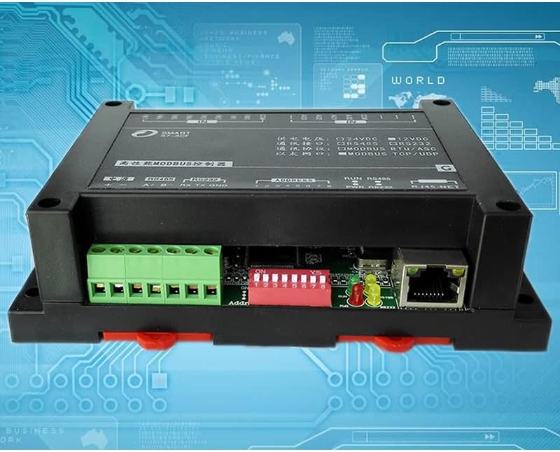 מנהל התקן מנוע Davitu-8DI 4-ערוצים AO אנלוגי 0-10V 4-20mA פלט RJ45 מודול Ethernet מודול MODBUS פרוטוקול תקשורת-