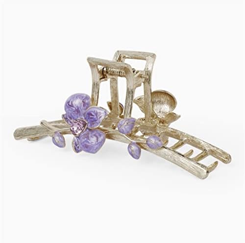 WSSBK Butterflys Orchid Series Clip Clip Clip Clip Floral Foral Foral Coiffure תופס שיער