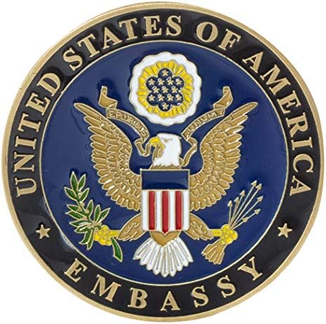 ארצות הברית של אמריקה אתונה, מטבע אתגר שגרירות יוון