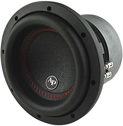 Audiopipe TXX-BDC4-8 8 אינץ '1000 וואט ביצועים גבוהים עוצמתית 4 אוהם DVC רכב רכב משנה תת-אודיו מערכת רמקולים, שחור