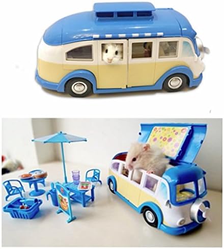 Leowow Hange Harvingout Houseout House House Mini Aggster Toys-Blue