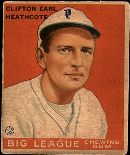 1933 Goudey 115 Cliff Heathcote Philadelphia Phillies Good Phillies