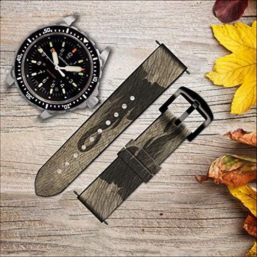 CA0356 עור פיל עור גרפי מודפס עור רצועת שעון חכם לשעון כף היד SmartWatch Smart Watch גודל