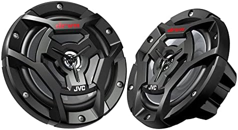 JVC 2 ​​זוגות CS-DR6200M רמקול ימי 6.5 שחור דו כיווני