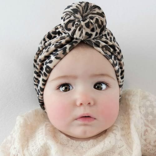 תינוק פעוט בנות ילדים קטיפה כובע לחמניית קשר גומייה לשיער סרט טורבן ראש לעטוף כובע שיער אבזרים