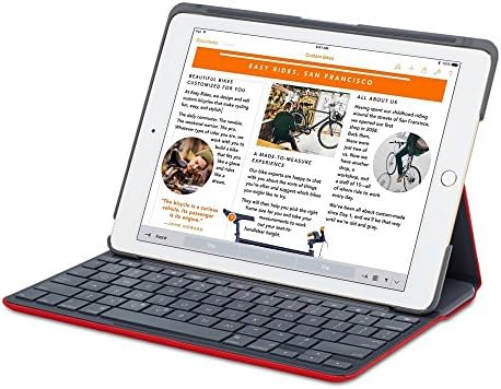מארז המקלדת/כיסוי של Logitech Canvas עבור iPad Air 2 - שחור