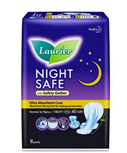 MG Laurier Nightsafe Safety אוסף 40 סמ 8 סמ-נוחות בטיחותית עם אוסיות מתוכננת במיוחד כדי להעניק לך הגנה על דליפה של 360 מעלות, כך שתוכל לישון עם שקט נפש לאורך הלילה.