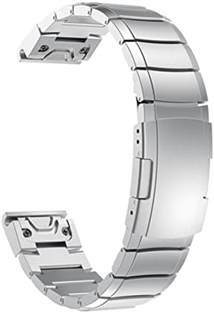 Cekgdb רצועת שעון מתכתית עבור Garmin Fenix ​​7 7S 7x 5x 5 6x 6Pro 3HR Easyfit מהיר שחרור מהיר צמיד כורש כף היד Fenix7