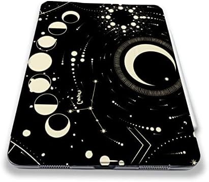 חלל חיצוני ירח שמימי דפוס שמש דפוס תואם לכל הדורות iPad Air Pro Mini 5 6 11 אינץ '12.9 10.9 10.2 9.7 7.9 כיסוי בד פלסטי
