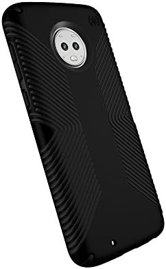 מארז טלפון תואם של מוצרי Speck עבור Motorola Moto G6, Presidio Grip Case, Eclipse כחול/פחמן שחור