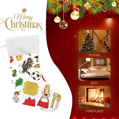 רישום פימילאגו גרמניה גרמניות חג המולד 1 חבילה 17.7 , גרביים תלויים לקישוט חג המולד