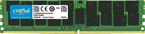 צרור מכריע עם 256GB DDR4 PC4-21300 2666MHz RDIMM, זיכרון ECC רשום כפול המדורג כפול