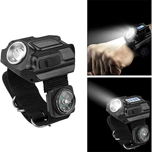 פנס שורש כף היד Koaius LED נטען מצפן נטען צפה אור נייד אור שורש כף יד XPE קמפינג חיצוני קמפינג טיולים קמפינג תאורה מצפן