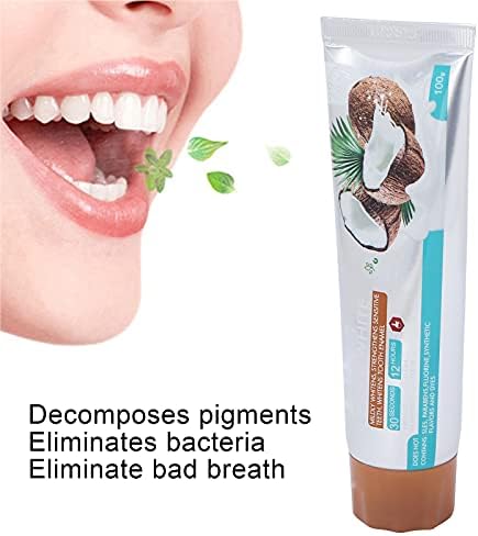 משחת שיניים, קוקוס אורגני משחת שיניים משחת שיניים מחזקת אמייל לשיניים רגישות