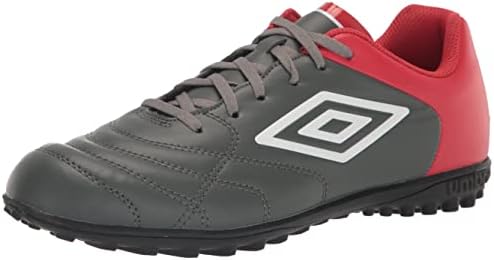 Umbro's Men's Classico xi tf Soccer Soed Shoe, Gunmetal/Red/White, 7