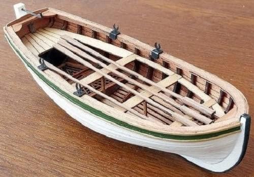 ערכת עץ ארבעה משוטים סירה