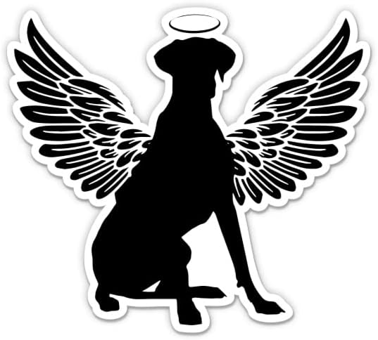 מדבקת זיכרון נהדר של כלב דיין - מדבקת מחשב נייד 5 - ויניל אטום למים לרכב, טלפון, בקבוק מים - במדבקות זיכרון אוהב