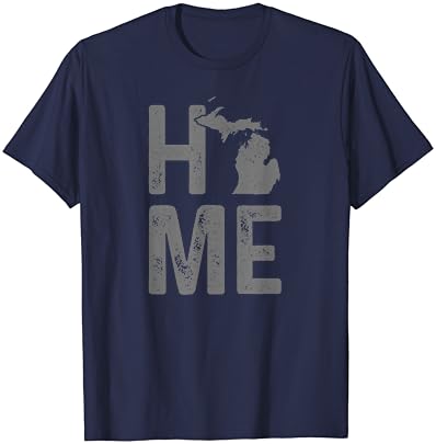 מישיגן בית בציר מפת מדינת גאווה מתנה חולצה