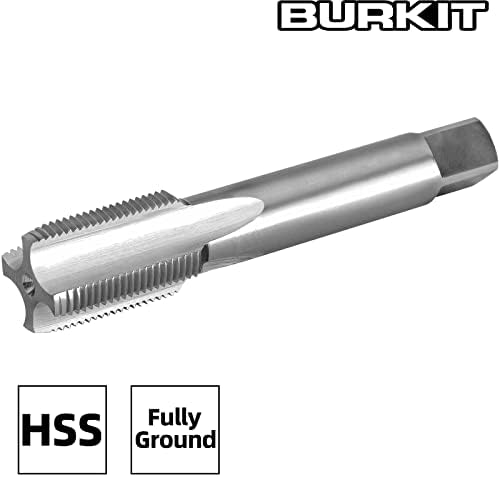 Burkit M32 x 2 חוט ברז על יד שמאל, HSS M32 x 2.0 ברז מכונה מחורצת ישר