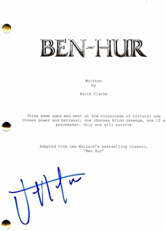 ג'ק יוסטון חתם על חתימה בן -הור תסריט קולנוע מלא - Custarring: טובי קבבל, רודריגו סנטורו, נזנין בוניאדי ומורגן פרימן - סטודנט אימפריה של הטיילת, מעל לחשד