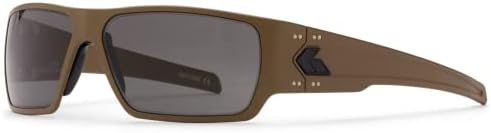 Gatorz Eyewear Milspec Ballistic Ansi Z87.1 Specter Tan Cerakote Frame, עדשת עשן