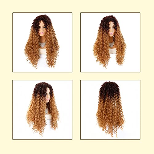 שיער טבעי גלי פאות לנשים סינטטי פאות טבעי מתולתל שיער פאה עבור בנות יומי חלק שימוש תחרה מול פאה