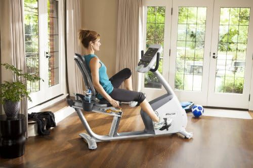 Precor RBK 815 אופני תרגיל שכיבה מסחרית עם קונסולת P10